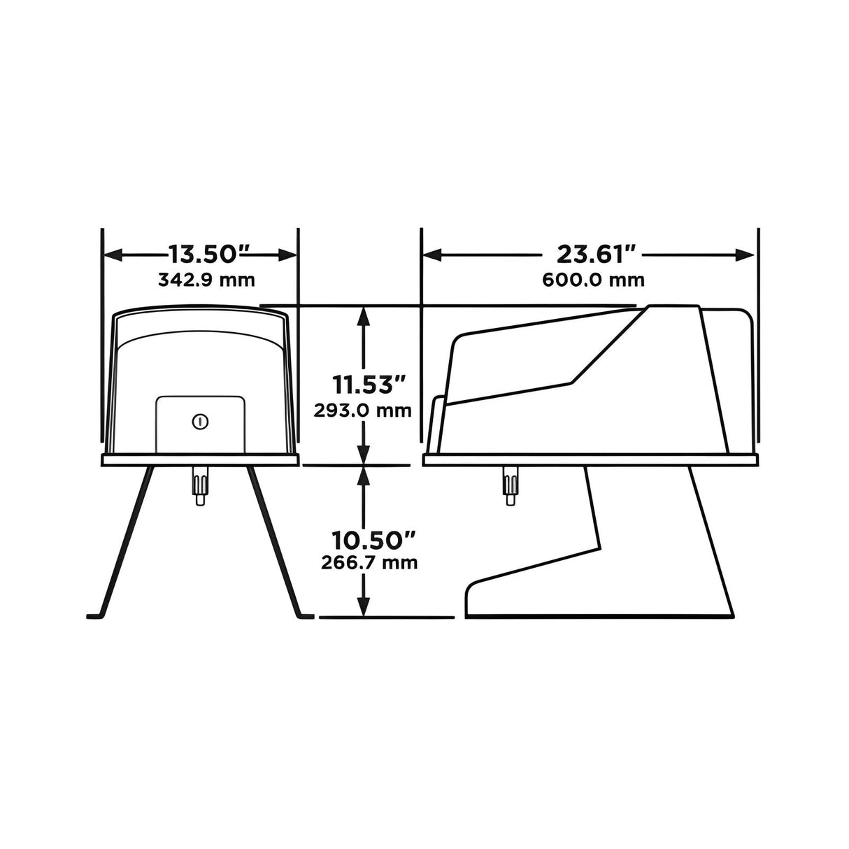 Doorking 6100 Dual Swing Gate Opener Package