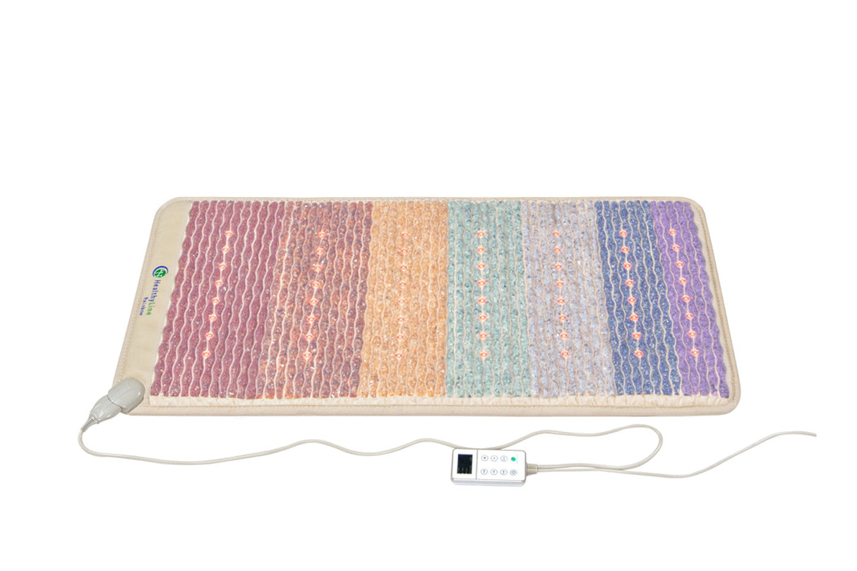 HealthyLine Rainbow Chakra Mat Medium 5024 Firm - Photon PEMF Inframat Pro 3rd Edition