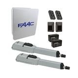 FAAC 415 Dual Swing Gate Opener Kit (24V)