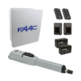 FAAC 415 Single Swing Gate Opener Kit (24V)