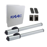 FAAC 422 Dual Swing Gate Opener Kit (115 VAC)