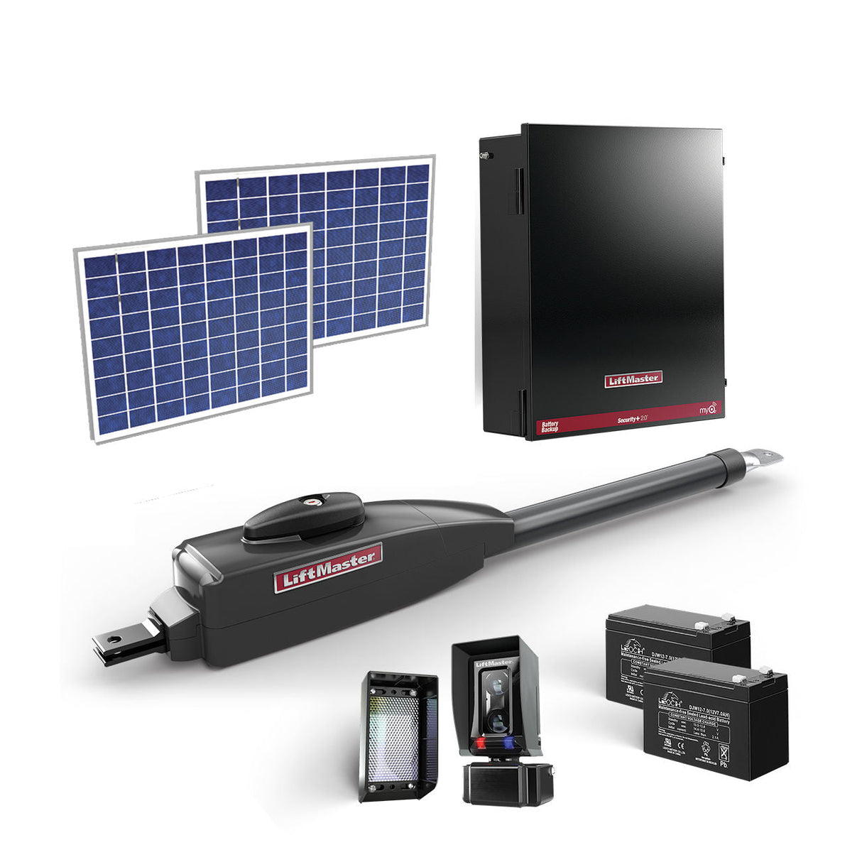 Liftmaster LA400XL20W Swing Gate Opener Solar Package