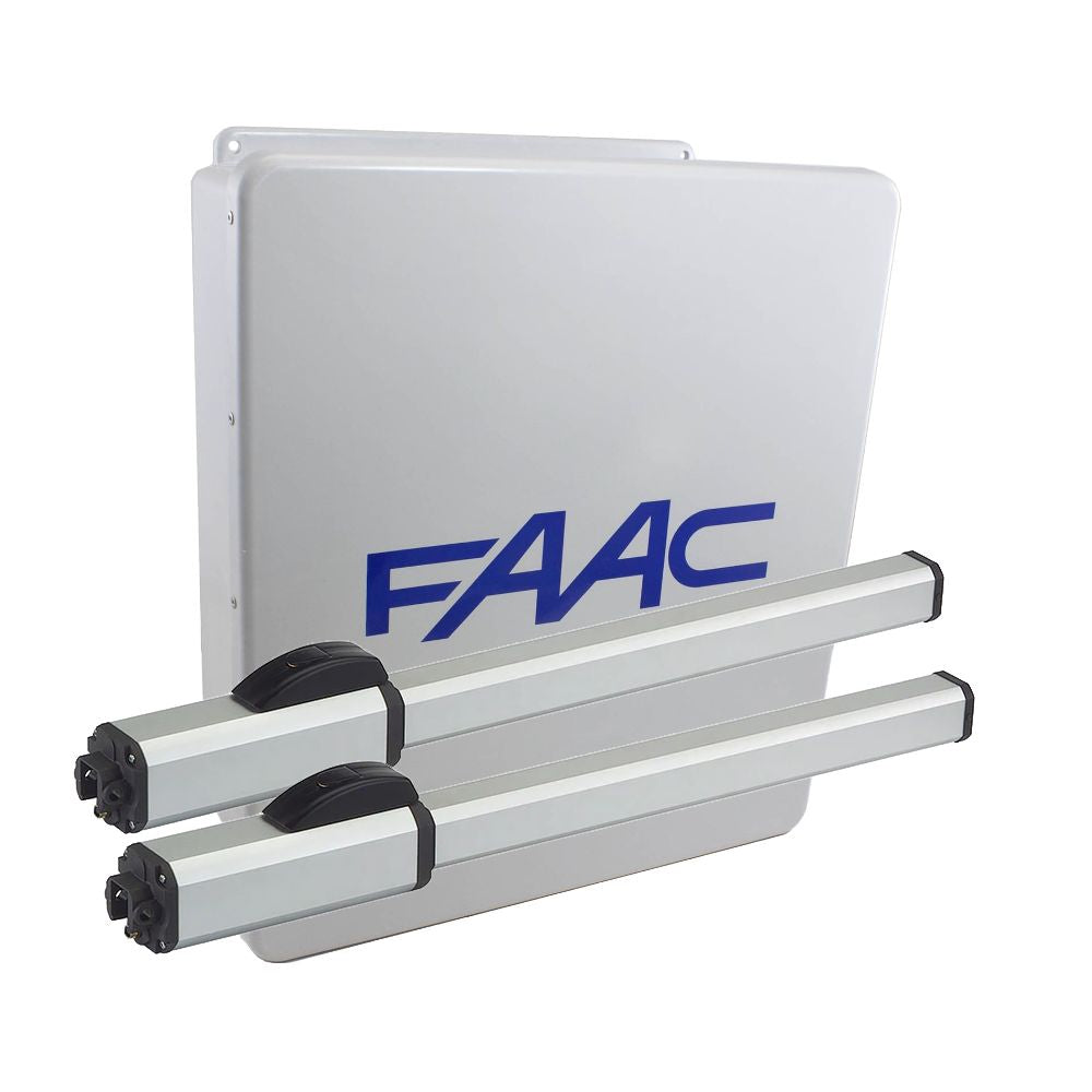 FAAC 422 Dual Swing Gate Opener Kit (115 VAC)